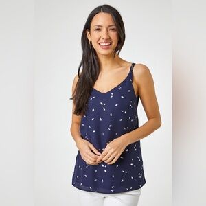 RW&CO Navy Lined Camisole
